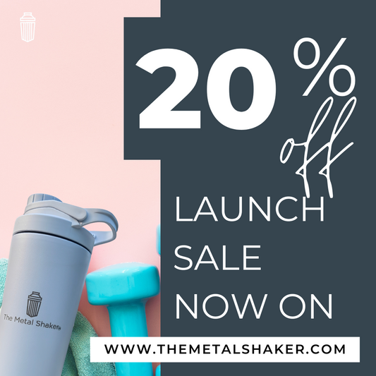 Launch Day Special: Meet The Metal Shaker – Your New Hydration Hero