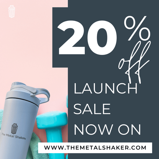 Launch Day Special: Meet The Metal Shaker – Your New Hydration Hero - The Metal Shaker